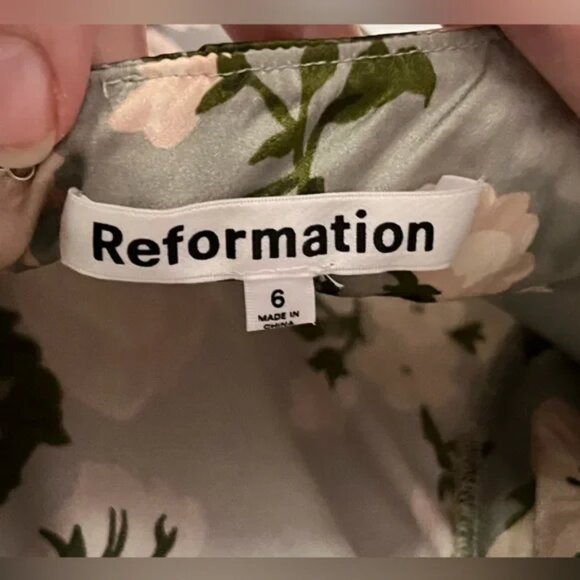 Reformation Veria Silk Dress - Picture 10 of 12